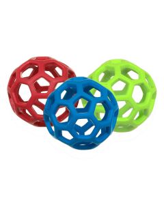 Petmate JW Hol-Ee Roller Dog Toy Small Assorted 3" x 3" x 3"