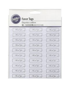 Wilton Favor Tags 30/Pkg-Sweethearts