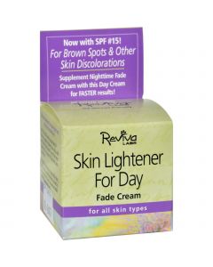 Reviva Labs Skin Lightener For Day Fade Cream - 1.5 oz