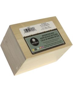 Walnut Hollow Basswood Hinged Recipe Box-5.88"X3.75"X3.88"