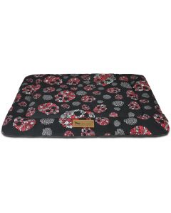 P.L.A.Y. Small Designer Chill Pad 24"X18"-Skulls & Roses