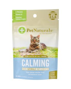 Pet Naturals of Vermont Calming Chews For Cats 30/Pkg-