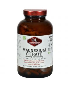 Olympian Labs Magnesium Citrate - 400 mg - Value Size - 300 Capsules