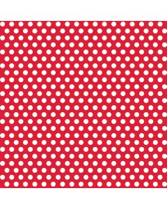 Unique Industries Decorative Dots Gift Wrap 30"X5' Roll-Ruby Red