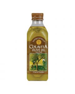 Colavita Pure Olive Oil - Case of 12 - 0.5 Liter