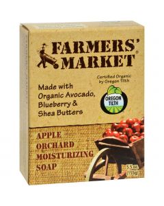 Farmer's Market Natural Bar Soap Apple Orchard - 5.5 oz