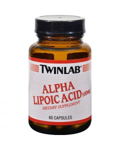 Twinlab Alpha Lipoic Acid - 100 mg - 60 Capsules