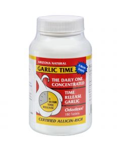 Arizona Natural Resource Garlic Time - 180 Tablets