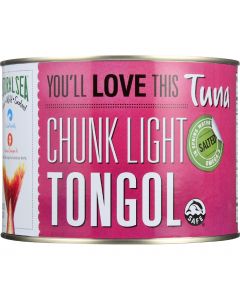 Natural Sea Tuna - Tongol - Chunk Light - Salted - 66.5 oz - case of 6