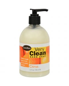 Shikai Products Hand Soap - Very Clean Citrus - 12 oz