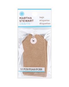 Martha Stewart Vintage Girl Tags 3"X1.75" 12/Pkg-Kraft