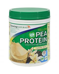 Growing Naturals Yellow Pea Protein - Vanilla Blast - 16 oz