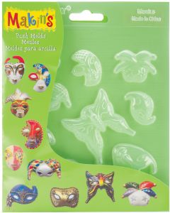 Makin's USA Makin's Clay Push Molds-Masks