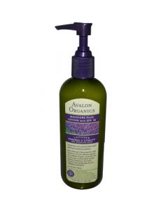 Avalon Organics Moisture Plus Lotion with SPF 18 Lavender - 7 fl oz