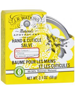 J.R. Watkins Hand and Cuticle Salve - Lemon - 2.1 oz