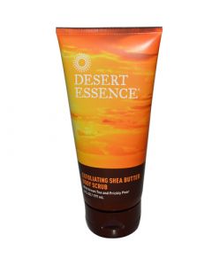 Desert Essence Body Scrub Shea Butter - 6 fl oz