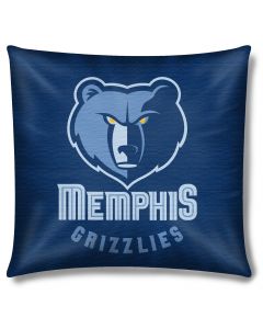 The Northwest Company Grizzlies 18"x18" Cotton Duck Toss Pillow (NBA) - Grizzlies 18"x18" Cotton Duck Toss Pillow (NBA)