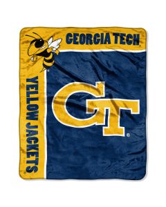 The Northwest Company Georgia Tech "School Spirit" 50"x60" Raschel Throw (College) - Georgia Tech "School Spirit" 50"x60" Raschel Throw (College)