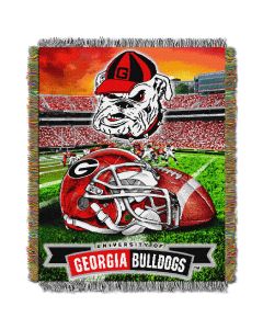 The Northwest Company Georgia College "Home Field Advantage" 48x60 Tapestry Throw