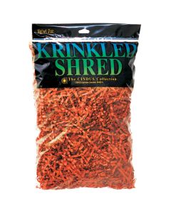 Cindus Krinkled Shreds 2oz-Bright Orange