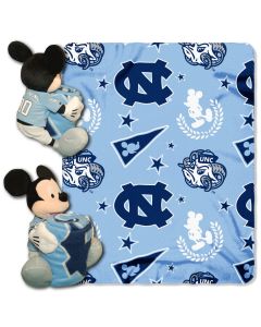 The Northwest Company UNC Mickey Hugger with 40x50 Fleece Throw (College) - UNC Mickey Hugger with 40x50 Fleece Throw (College)