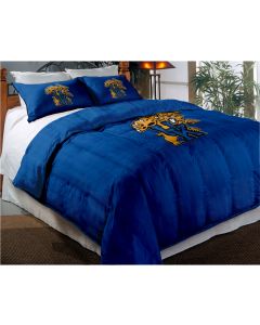 The Northwest Company Kentucky Twin/Full Chenille Embroidered Comforter Set (64"x86") with 2 Shams (24"x30") (College) - Kentucky Twin/Full Chenille Embroidered Comforter Set (64"x86") with 2 Shams (24"x30") (College)