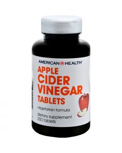 American Health Apple Cider Vinegar - 300 mg - 200 Tablets