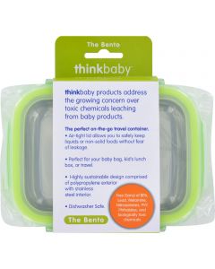 Thinkbaby Bento Box BPA Free - Light Green