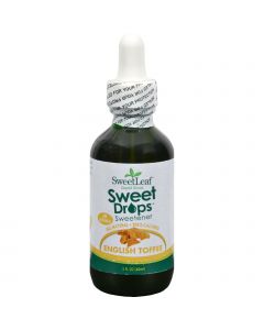 Sweet Leaf Sweet Drops Sweetener English Toffee - 2 fl oz