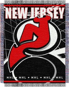 The Northwest Company Devils 48"x 60" Triple Woven Jacquard Throw (NHL) - Devils 48"x 60" Triple Woven Jacquard Throw (NHL)