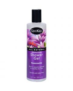 Shikai Products Shower Gel - Honeysuckle - 12 fl oz