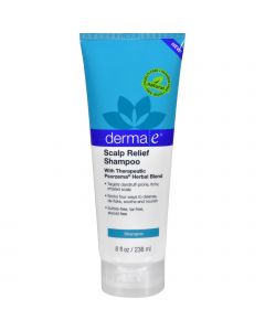 Derma E Shampoo - Scalp Relief - 8 oz