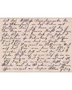 Hero Arts Mounted Rubber Stamp 4"X5.25"-Old Letter Writing