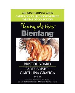 Speedball Art Products Young Artists Trading Cards 2.5"X3.5" 20/Pkg-Bristol Board