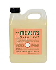 Mrs. Meyer's Liquid Hand Soap Refill - Geranium - 33 lf oz - Case of 6