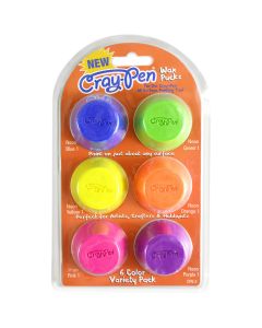 FPC Wax Pucks Set 6pc-Neon Colors