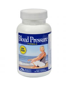 RidgeCrest Herbals Blood Pressure Formula - 120 Vcaps