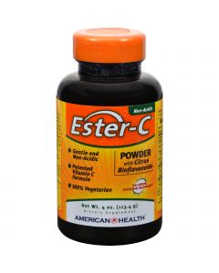 American Health Ester-C Powder with Citrus Bioflavonoids - 4 oz
