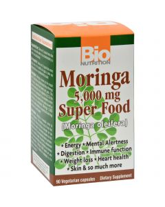 Bio Nutrition Moringa - 5000 mg - 90 Ct