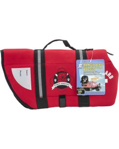 Fido Pet Products Paws Aboard Neoprene Doggy Life Jacket Large-Red