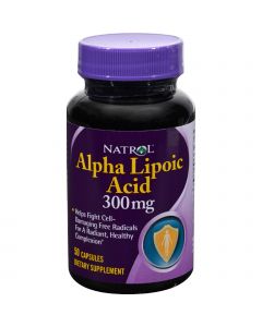 Natrol Alpha Lipoic Acid - 300 mg - 50 Capsules