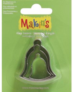Makin's USA Makin's Clay Cutters 3/Pkg-Bell
