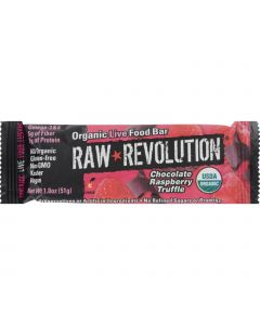 Raw Revolution Bar - Organic Raspberry Truffle - Case of 12 - 1.8 oz