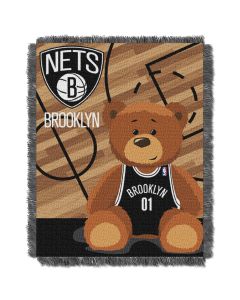 The Northwest Company Nets  Baby 36x46 Triple Woven Jacquard Throw - Half Court Series