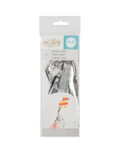 We R Memory Keepers We R DIY Party Mini Pinata Pull Tabs 3/Pkg-Silver