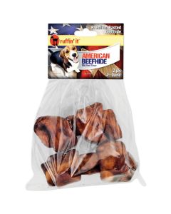 Westminster Pet Products American Beefhide 4-5" Beef Basted Flat Knot Bone 2/Pkg-