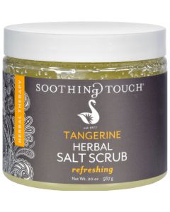 Soothing Touch Salt Scrub - Tangerine - 20 oz