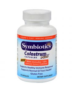 Symbiotics Colostrum Plus - 60 Capsules