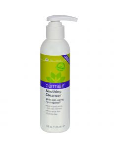 Derma E Soothing Cleanser with Pycnogenol - 6 fl oz