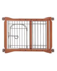 Richell The Pet Sitter Pressure Mounted Gate Autumn Matte 28.3" - 41.3" x 2" x 20.9"